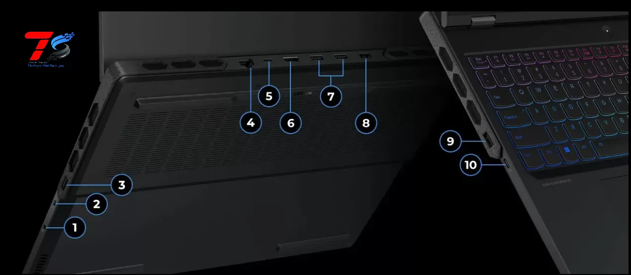 Laptop Lenovo Legion Pro 7 16IRX9H 83DE001MVN